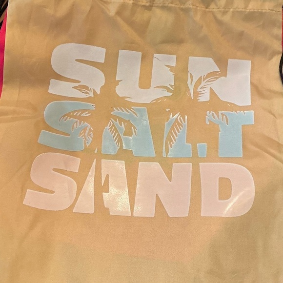 Hand pressed Drawstring Backpack, BN - Picture 2 of 2